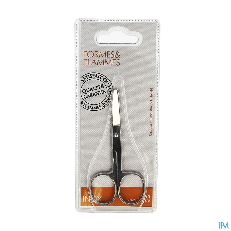 Formes&flammes 44 Ciseaux Trousse Inox Rond 10cm Formes&flammes 44 Ciseaux Trousse Inox Rond 10cm