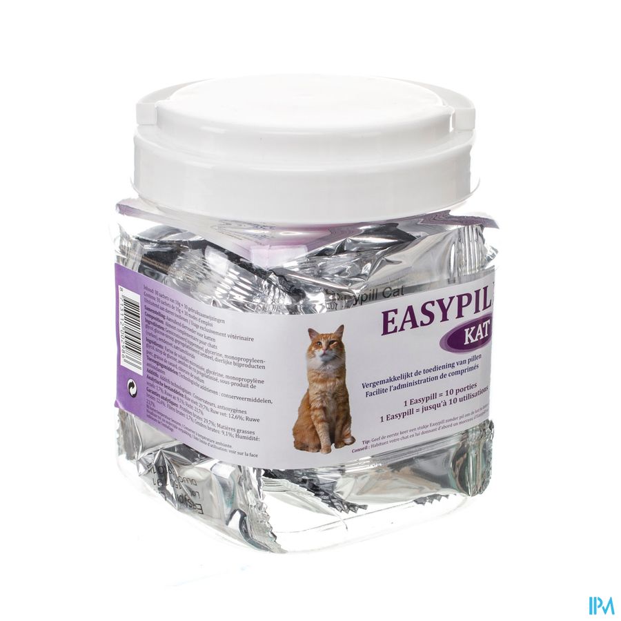 Easypill Pate Kat Zakje 30x10g Easypill Pate Kat Zakje 30x10g