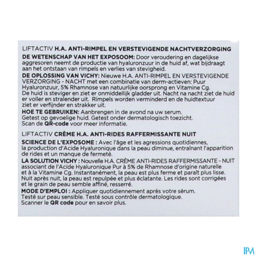 Vichy Liftactiv Derm Source Nuit 50ml 1