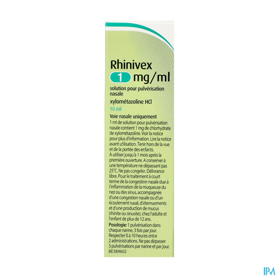 Rhinivex 1mg/ml Neusspray Opl 10ml 1