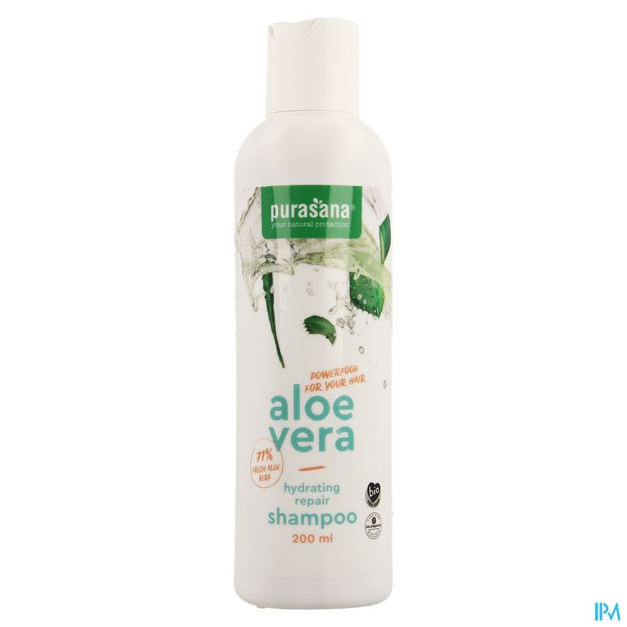 Purasana Vegan Aloe Vera Hydra Herstell. Sh 200ml 1