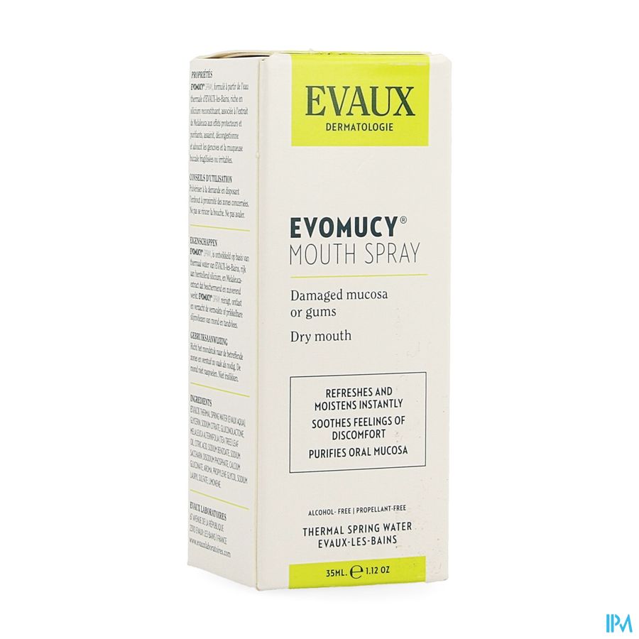 Evomucy Mondspray 35ml Evomucy Mondspray 35ml