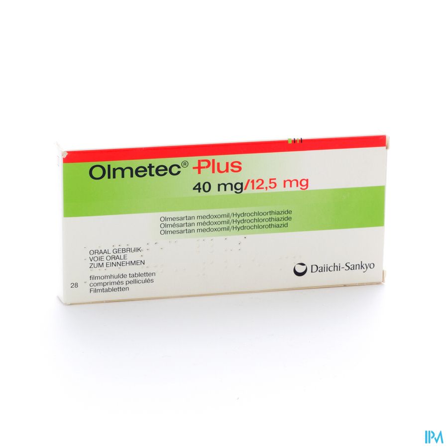 Olmetec Plus 40mg/12,5mg Comp Pell 28