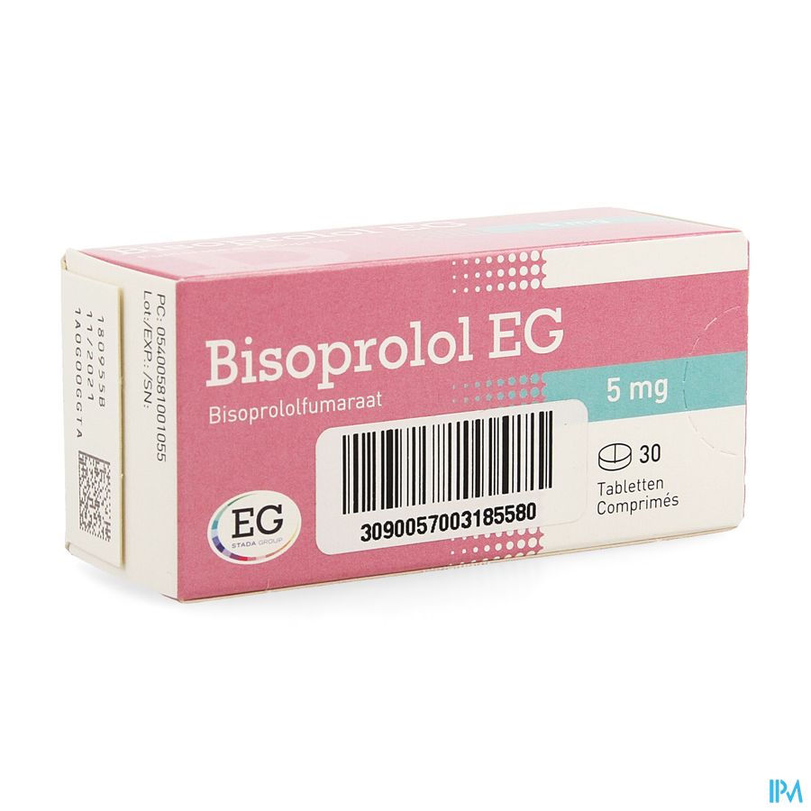 Bisoprolol EG Comp 30X 5Mg Bisoprolol EG Comp 30X 5Mg