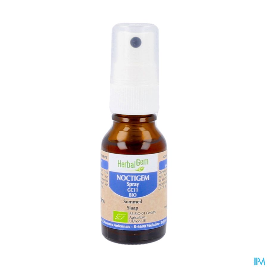 Herbalgem Noctigem Slaap Spray Bio 10ml 5
