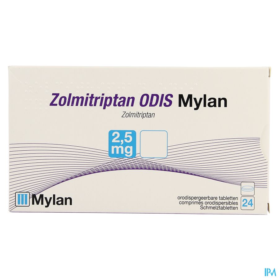 Zolmitriptan Odis Viatris 2,5mg Orodisp.tabl 24 3