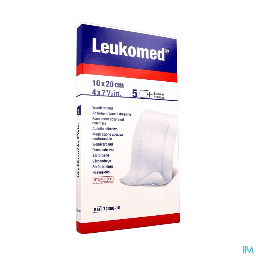 Leukomed Verband Steriel 10,0cmx20cm 5 7238010 1