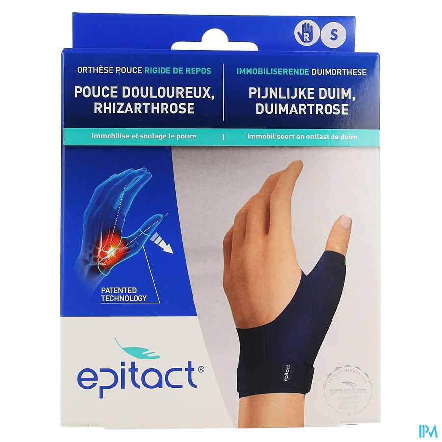 Epitact Immobiliserende Duimorthese Rechterhand S 2