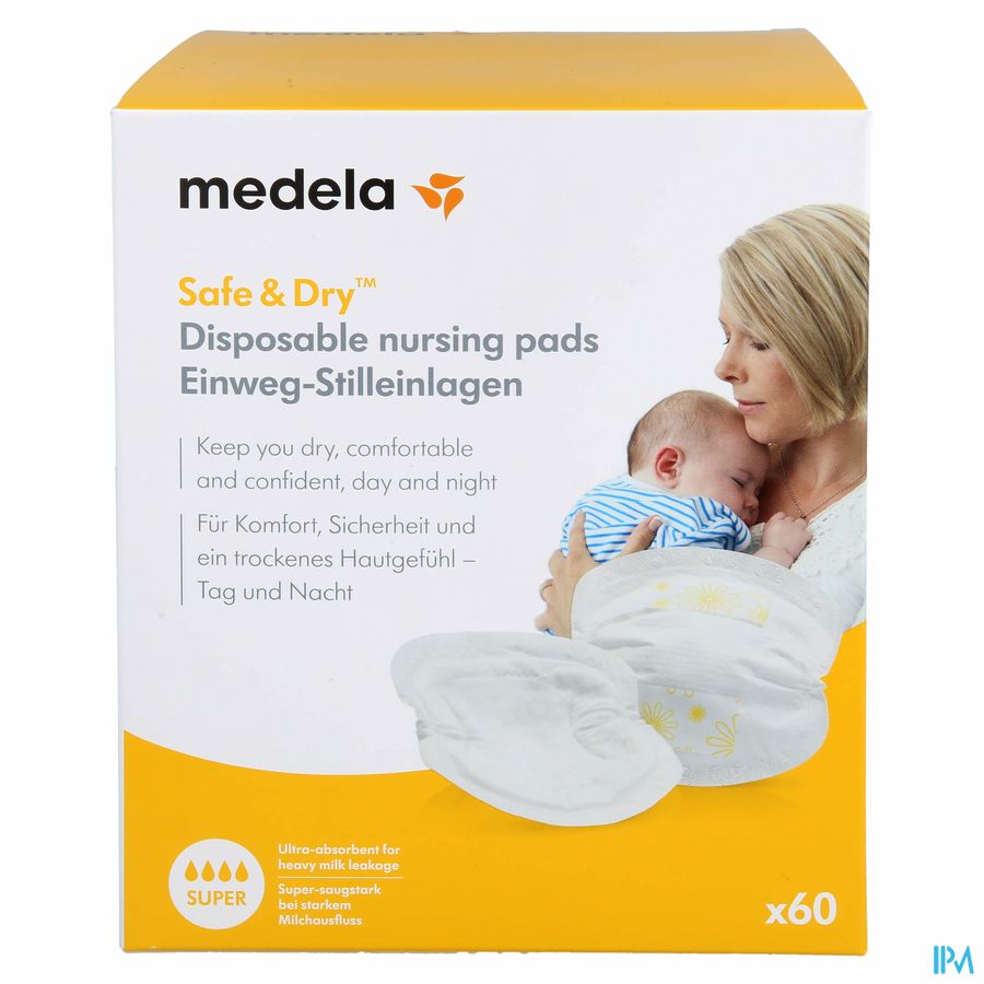 Medela Compresses Allaitement 60 0080373 3
