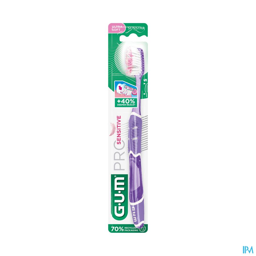 Gum Pro Sensitive Compact Ultra Tandenborstel Gum Pro Sensitive Compact Ultra Tandenborstel