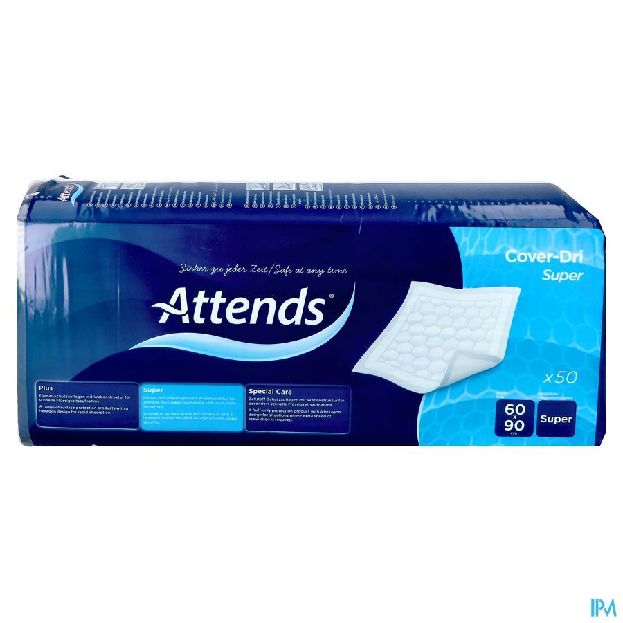 Attends Cover Dri Super Onderleg Nf 60x 90cm 1x50 3