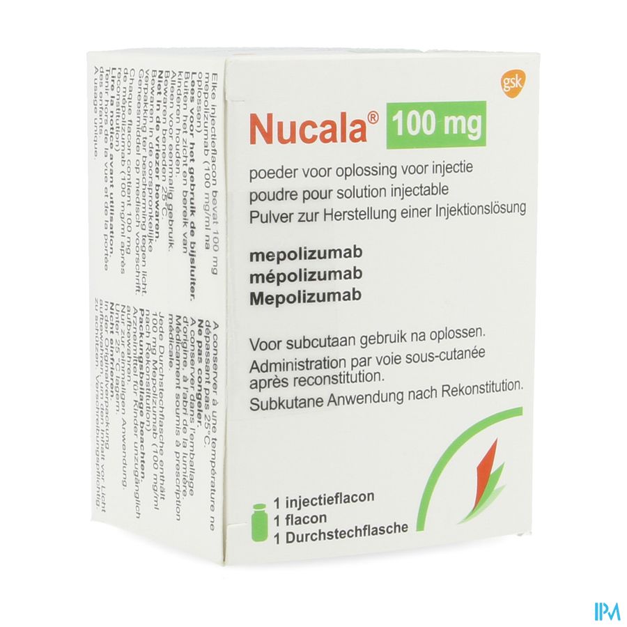Nucala 100mg Abacus Pdr Sol Inj Fl Inj 1 Nucala 100mg Abacus Pdr Sol Inj Fl Inj 1