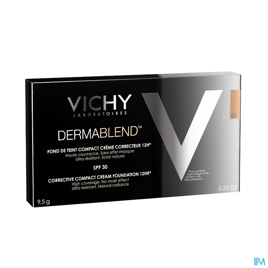 Vichy Fdt Dermablend Compact Creme 45 10g Vichy Fdt Dermablend Compact Creme 45 10g