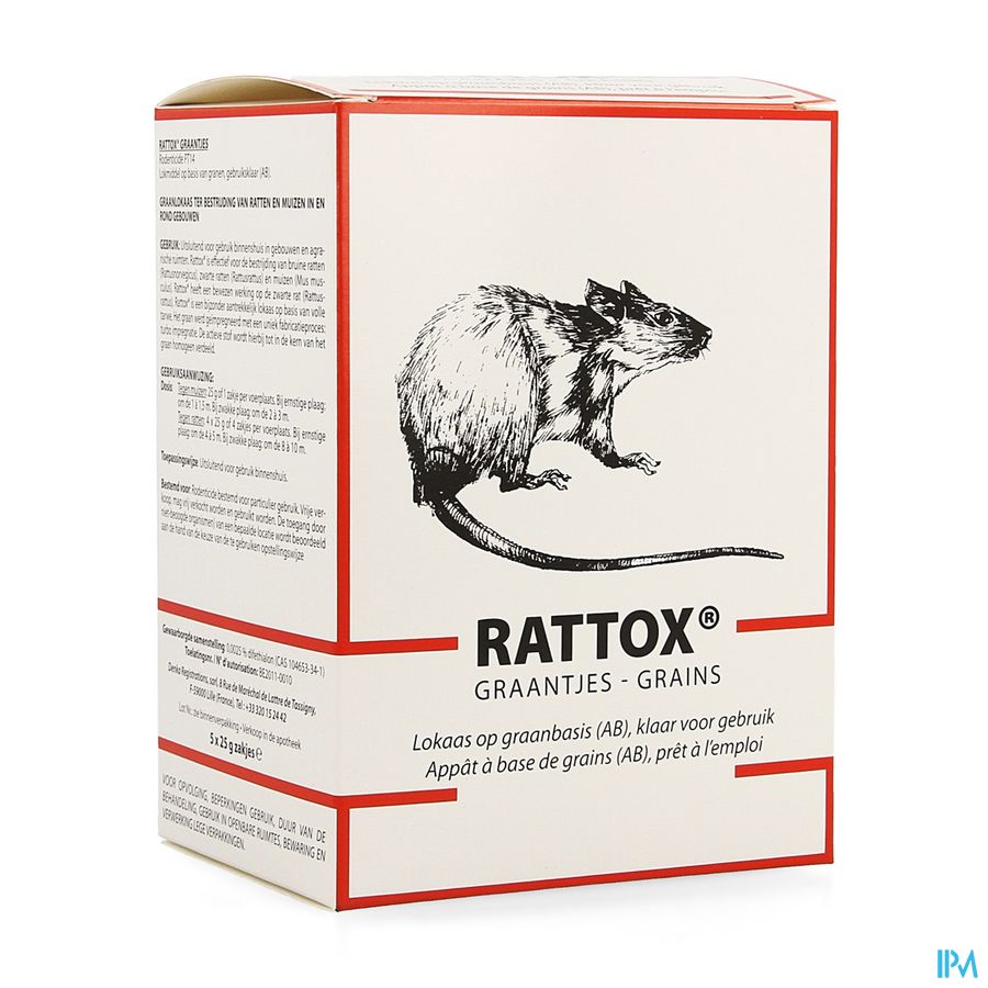 RATTOX 5X25 G RATTOX 5X25 G