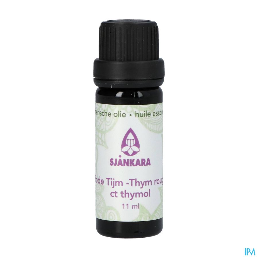 Sjankara Rode Tijm Ct Thymol Ess. Olie Bio 11ml 4