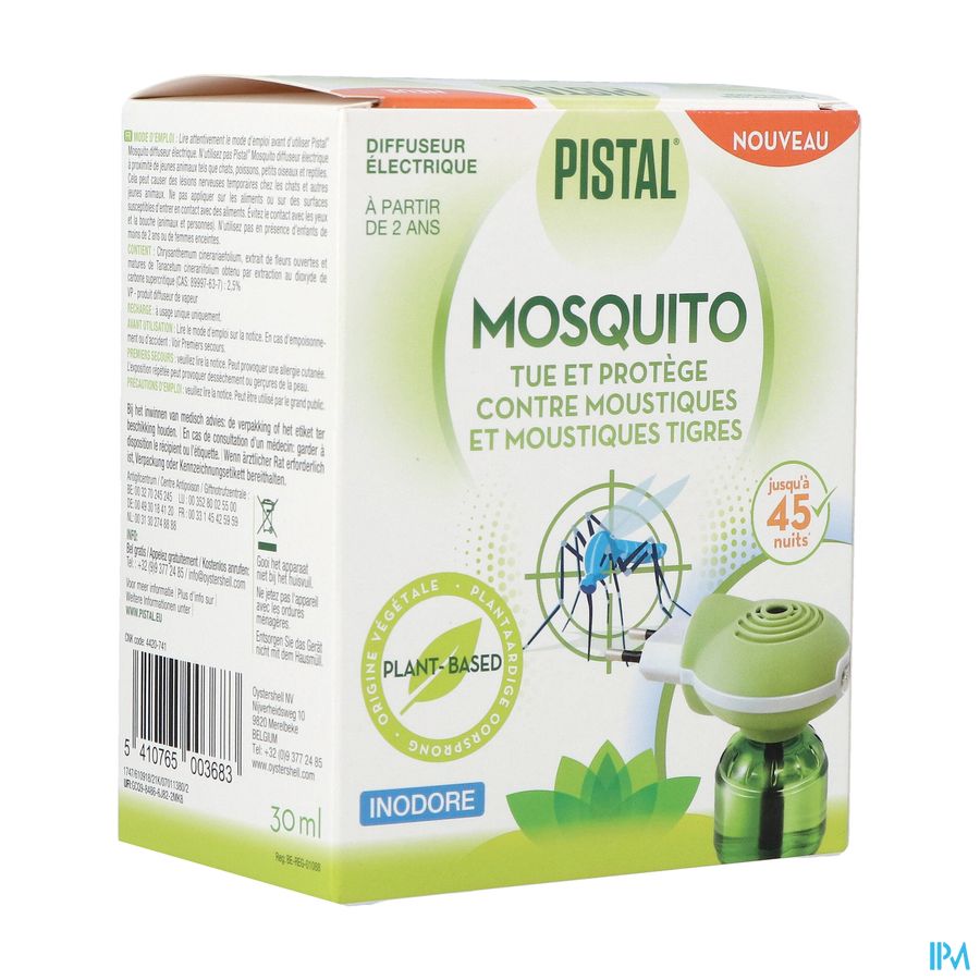 Pistal Mosquito Diffuseur Electrique