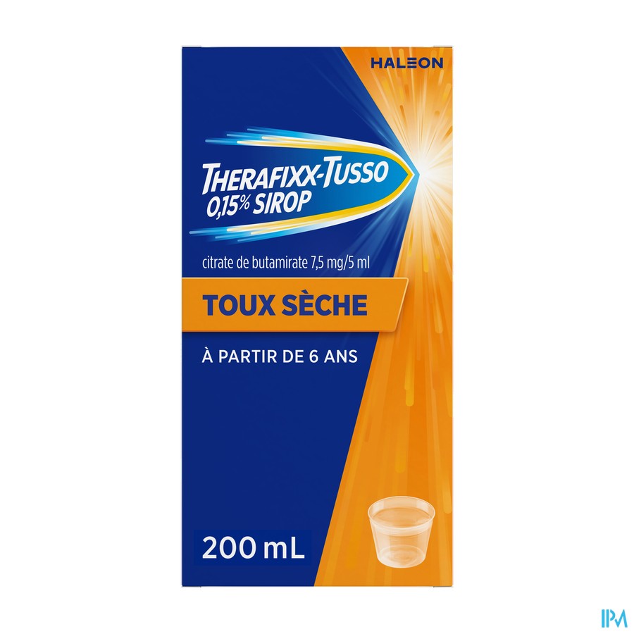 Therafixx-tusso 0,15% Sirop 200ml