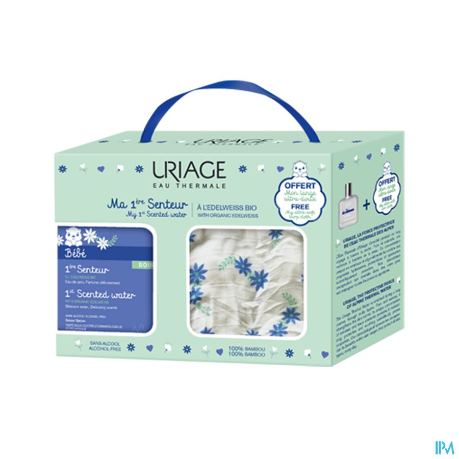 Uriage Coffret 1er Senteur 50ml + Langes Uriage Coffret 1er Senteur 50ml + Langes