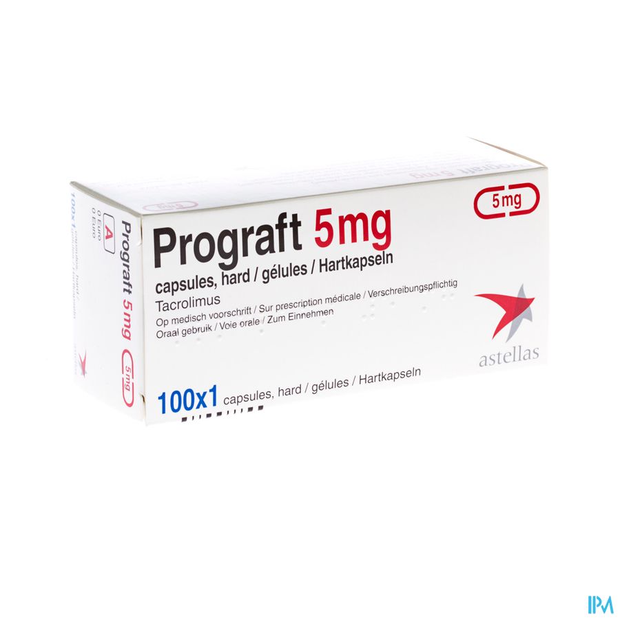 Prograft Caps 100 X 5mg Ud Prograft Caps 100 X 5mg Ud