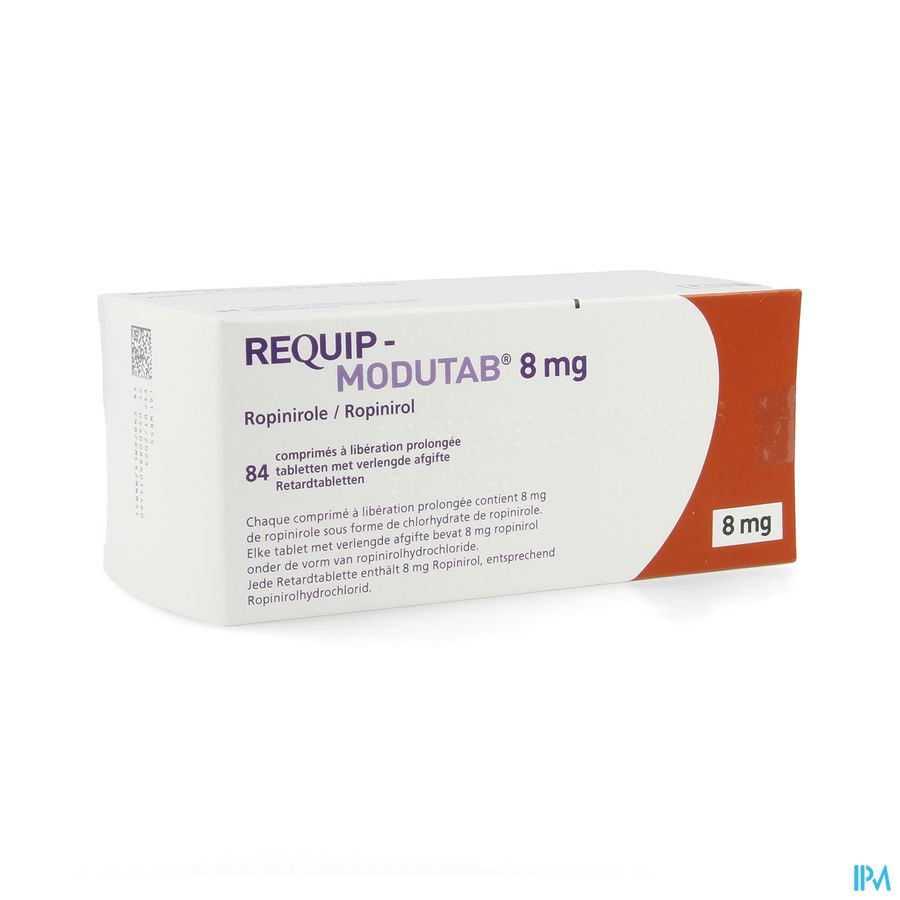 Requip-modutab 8mg Pi Pharma Verl.afg.comp 84 Pip