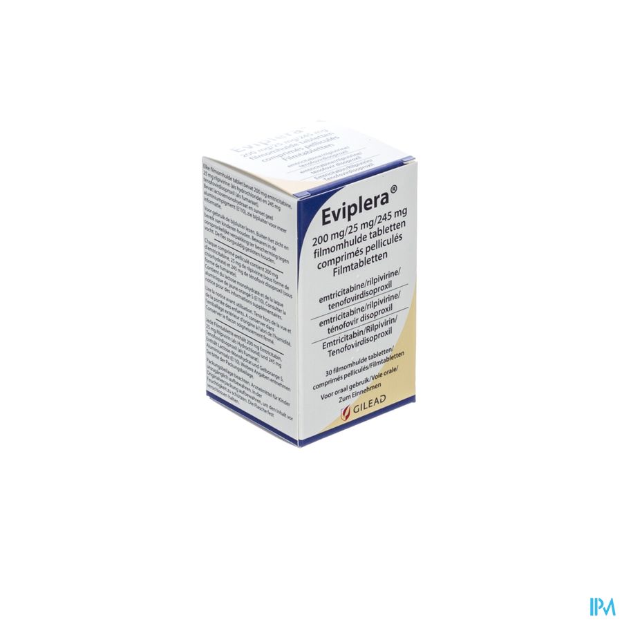Eviplera 200mg/25mg/245mg Filmomh Tabl 30