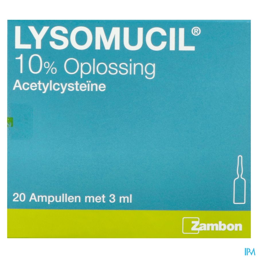 Lysomucil 10% Amp 20 X 300mg/3ml 4