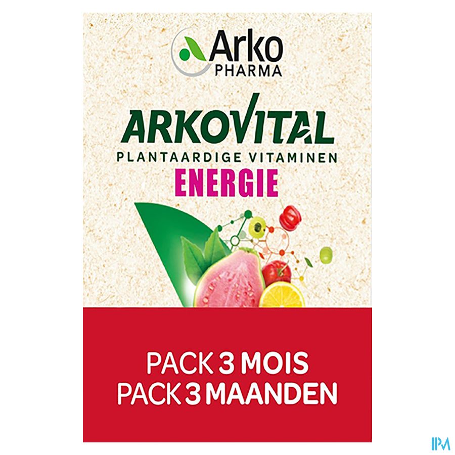 Arkovital Pure Energy 3maand Tabl 3x30 2