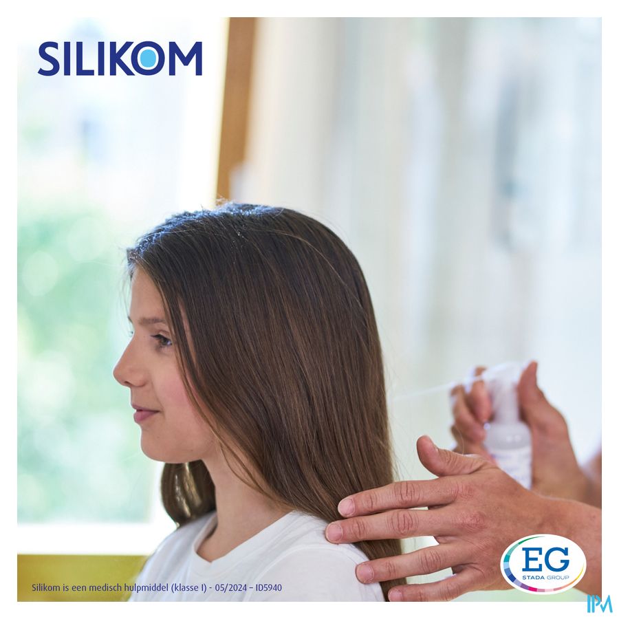 Silikom Once Spray Gel A/Poux 100Ml 7