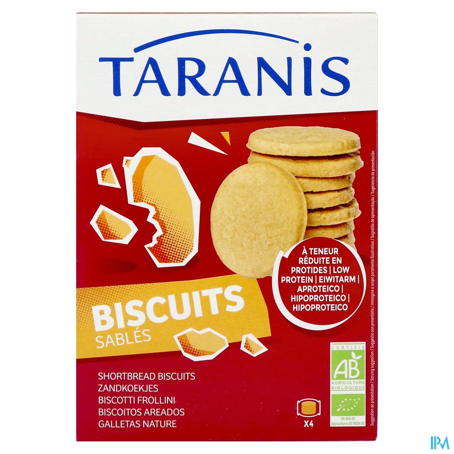 Taranis Zandkoekjes Bio 120g 5