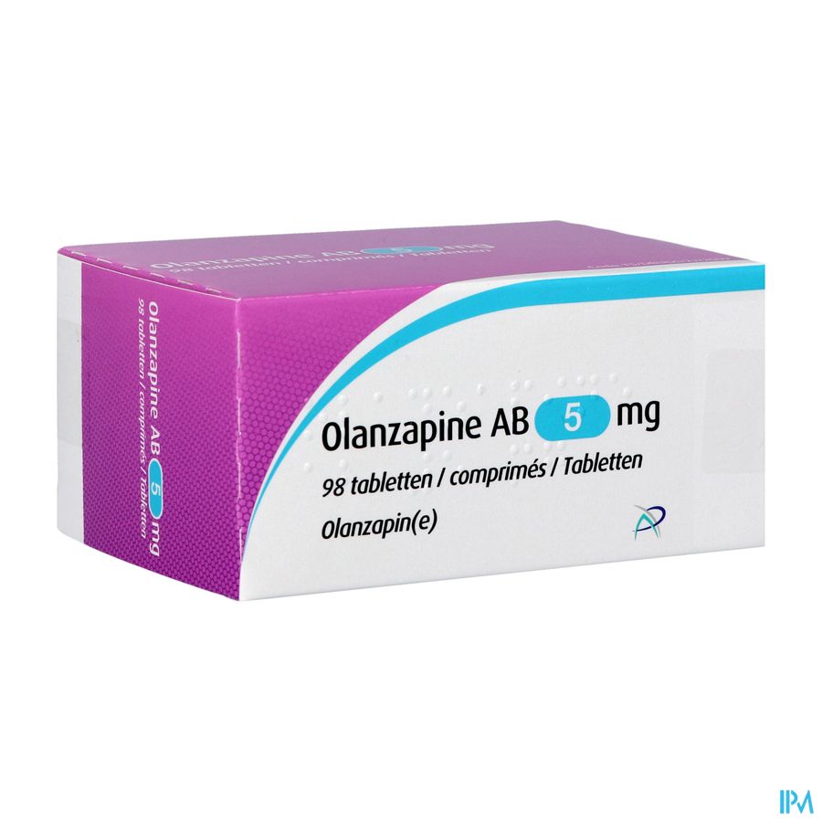 Olanzapine Ab 5,0mg Comp 98 Olanzapine Ab 5,0mg Comp 98
