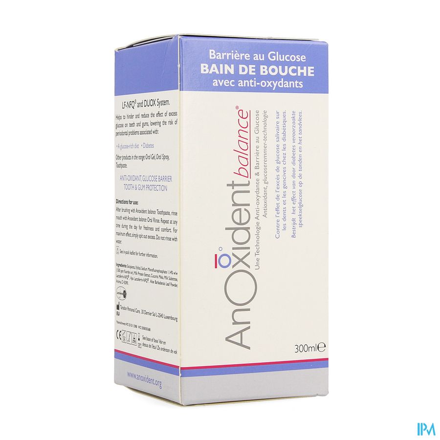 Anoxident Balance Bain Bouche 300ml Anoxident Balance Bain Bouche 300ml