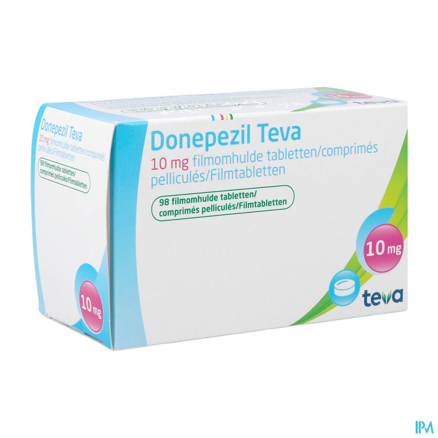 Donepezil Teva 10,0mg Filmomh 98x 10,0mg Donepezil Teva 10,0mg Filmomh 98x 10,0mg