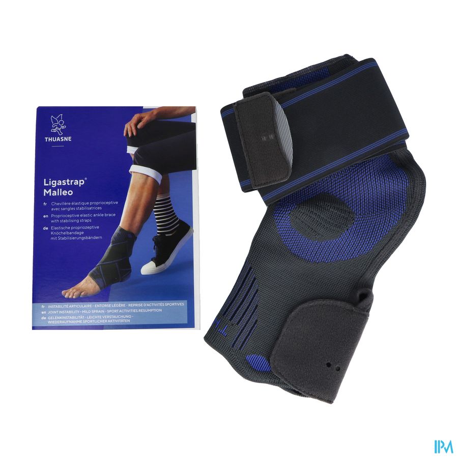 Ligastrap Malleo Enkel Grijs T5 3