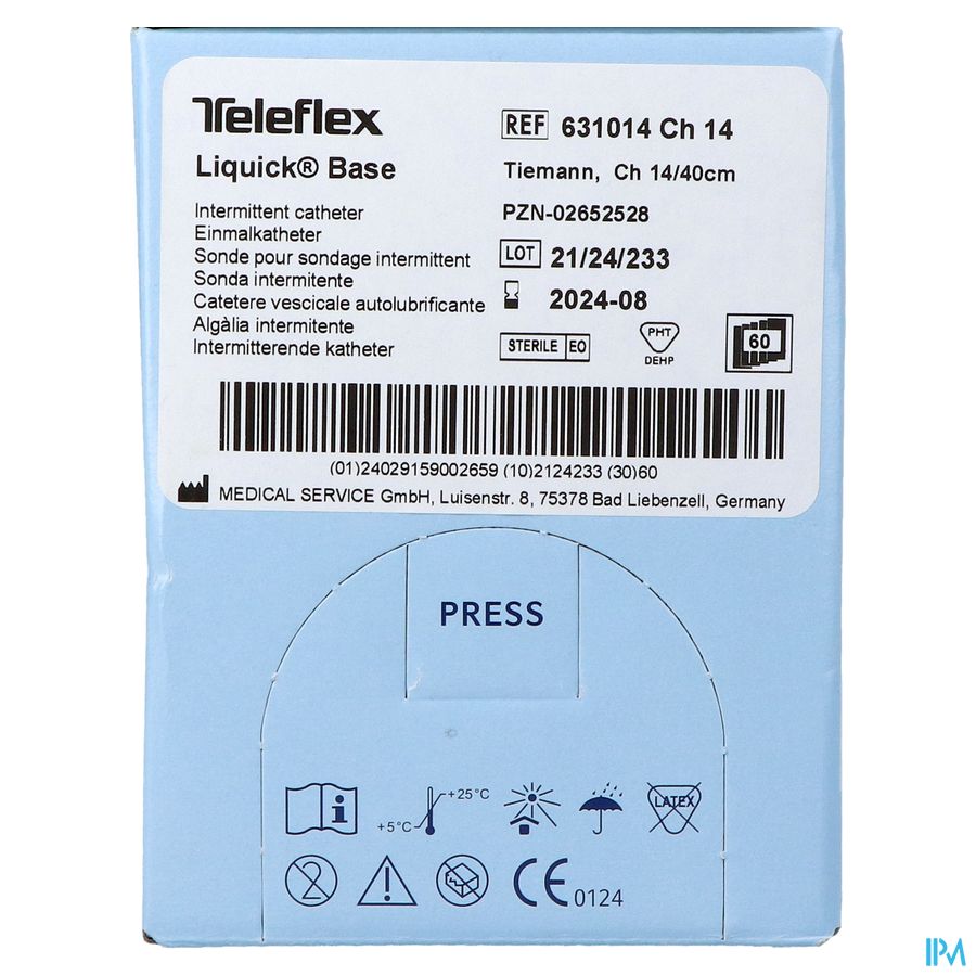 Liquick Base Tiem. Sonde Ves. Ch14 40cm 60 631014 4