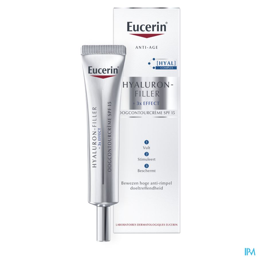 Eucerin Hyaluron-filler X3 Oogcontour Ip15 15ml Eucerin Hyaluron-filler X3 Oogcontour Ip15 15ml