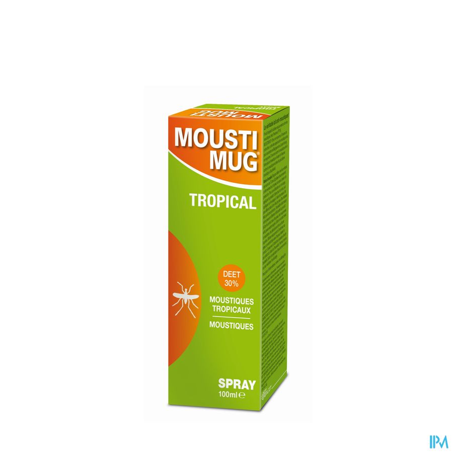 Moustimug Tropical 30% Deet Spr. 100ml Moustimug Tropical 30% Deet Spr. 100ml