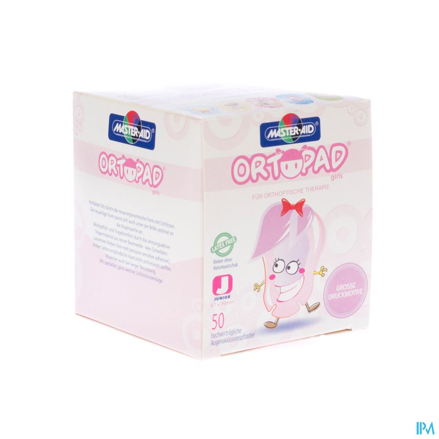Ortopad Junior For Girls Compresse Ocul. 50 73221