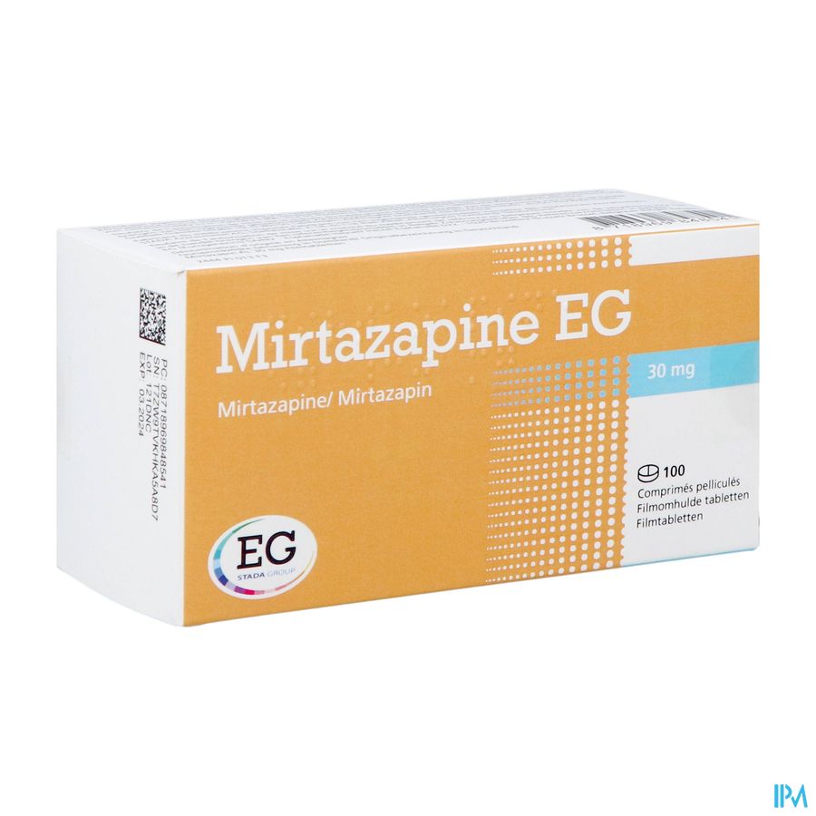 Mirtazapine Eg 30mg Orifarm Filmomh Tabl 100 Mirtazapine Eg 30mg Orifarm Filmomh Tabl 100