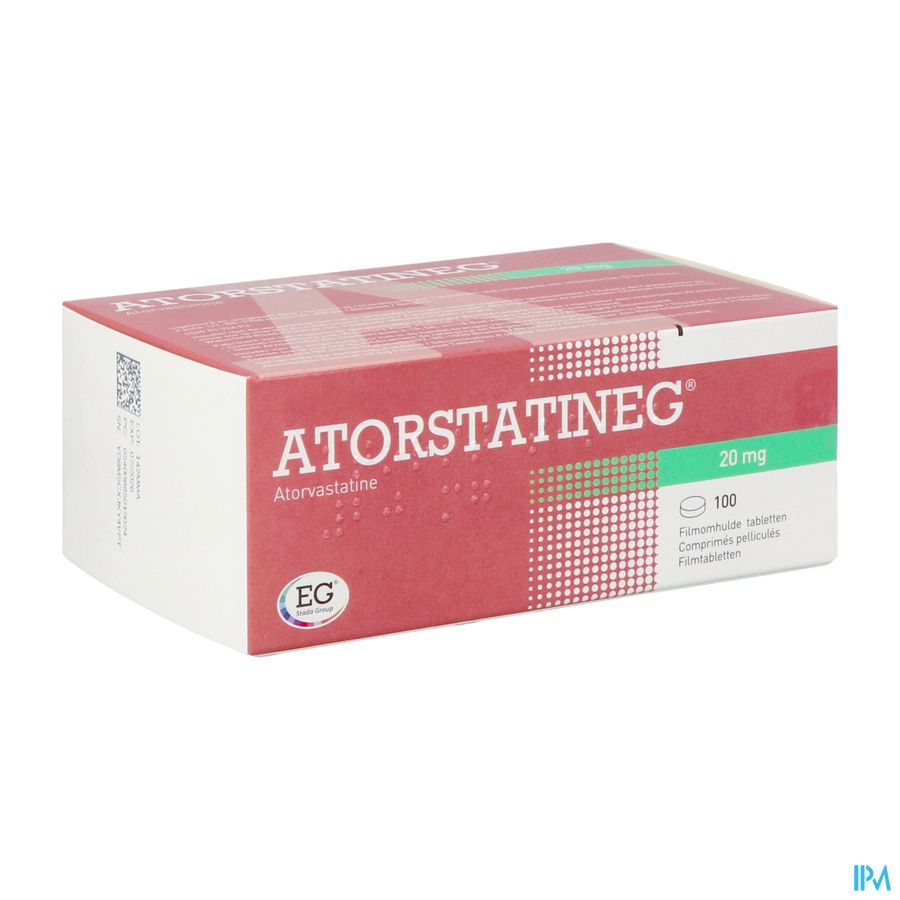 Atorstatineg 20mg Impexeco Comp 100 X 20mg Pip Atorstatineg 20mg Impexeco Comp 100 X 20mg Pip