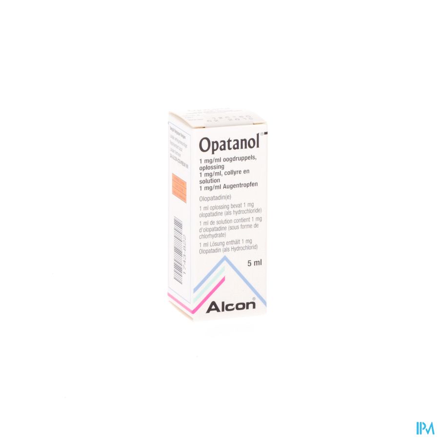 Opatanol Collyre 1x5ml 1mg/ml Opatanol Collyre 1x5ml 1mg/ml