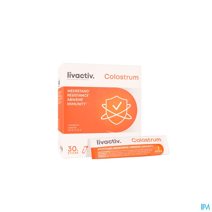 Livactiv Colostrum Pdr Stick 30x1,8g Heel