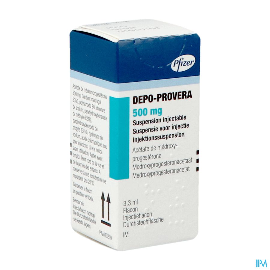 Depo-provera 500 Vial 1x500mg/3,3ml Depo-provera 500 Vial 1x500mg/3,3ml