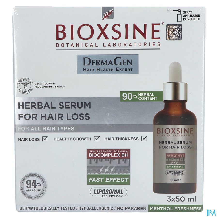 Bioxsine Serum 3x50ml 3