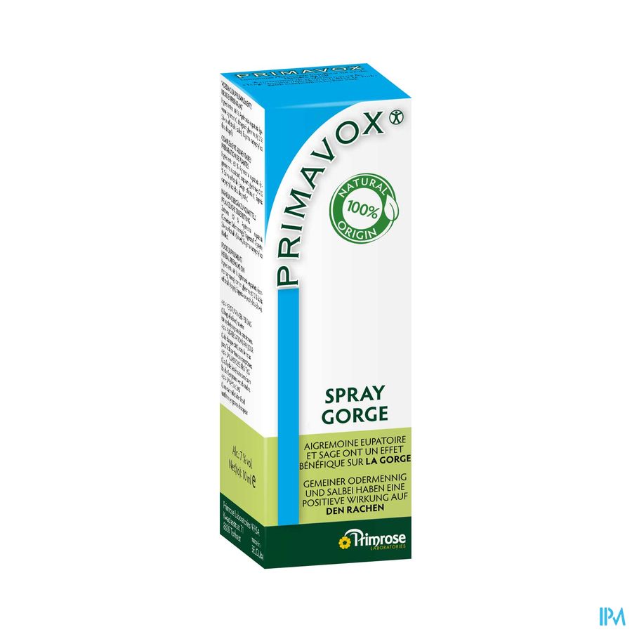 Primavox Adult Keelspray 10ml 2
