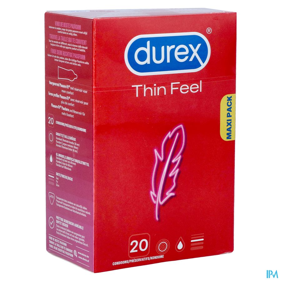 Durex Thin Feel Condoms 20 10