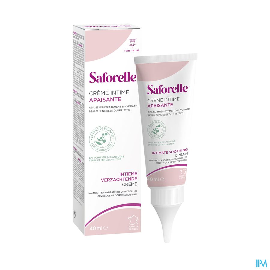 Saforelle Verzachtende Creme 40ml Promo -20% Saforelle Verzachtende Creme 40ml Promo -20%