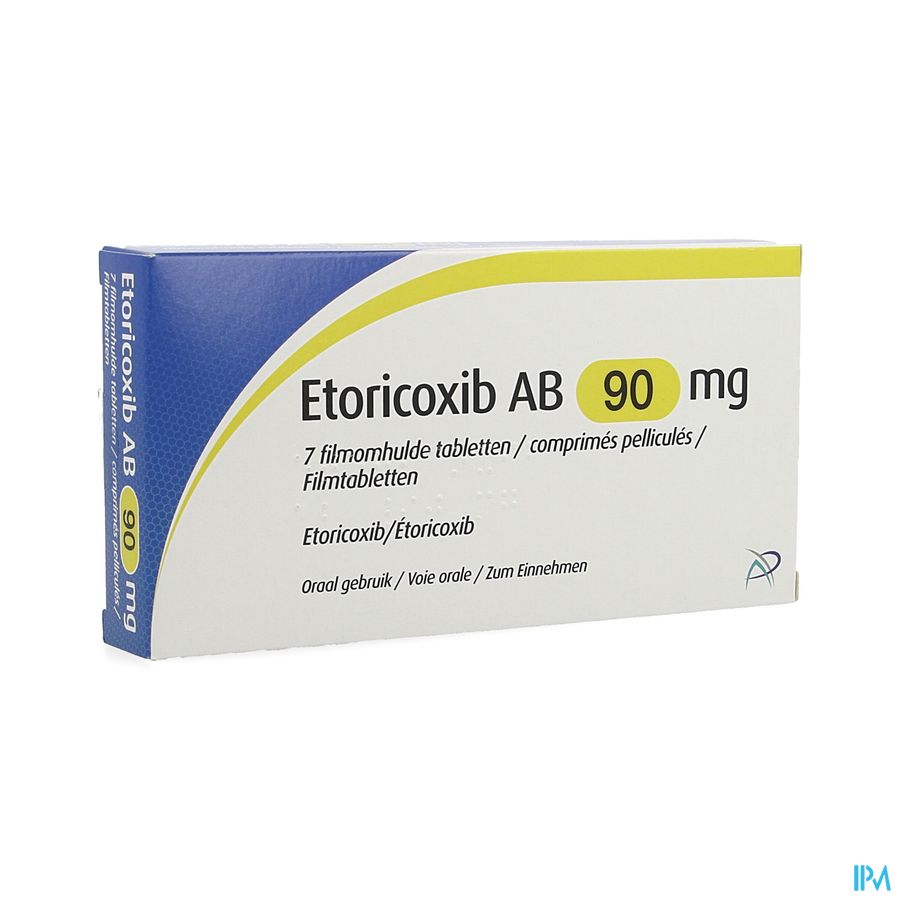 Etoricoxib Ab 90mg Filmomh Tabl 7 X 90mg Etoricoxib Ab 90mg Filmomh Tabl 7 X 90mg