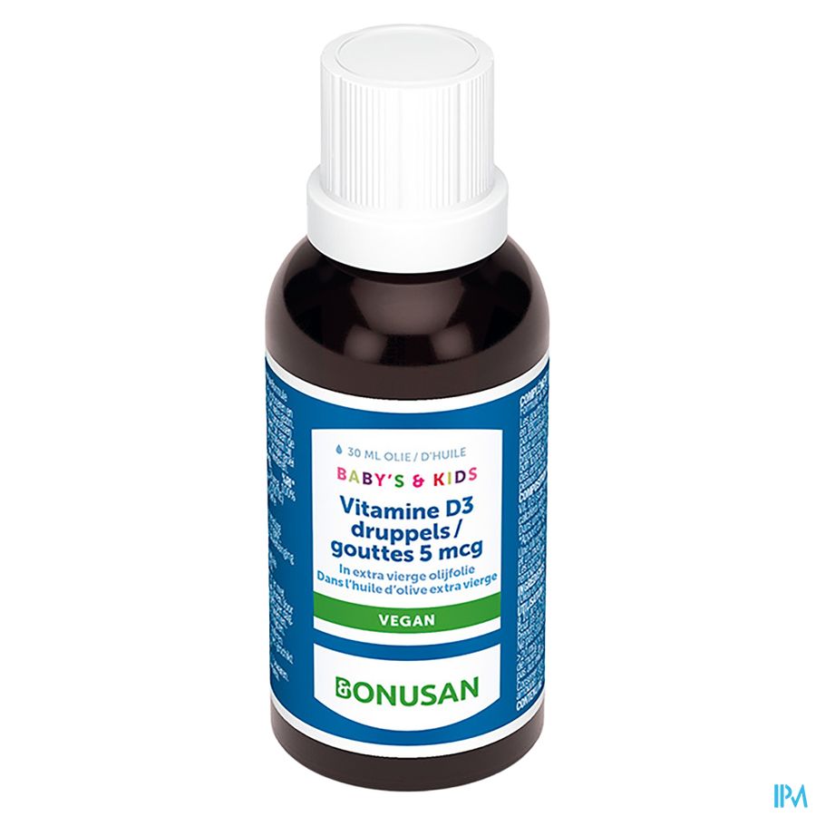 Kind Vitamine D3 5 Mcg Druppels 30ml Bonusan 1