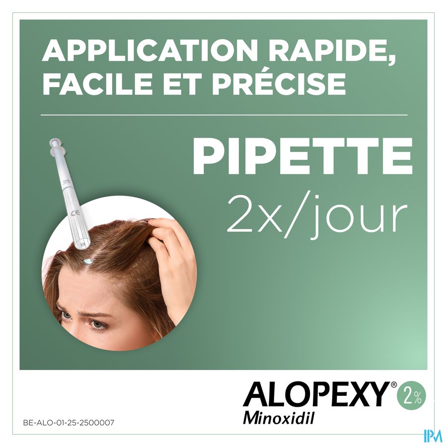 Alopexy 2 % Liquid Fl Pipet/spray 3x60ml 17