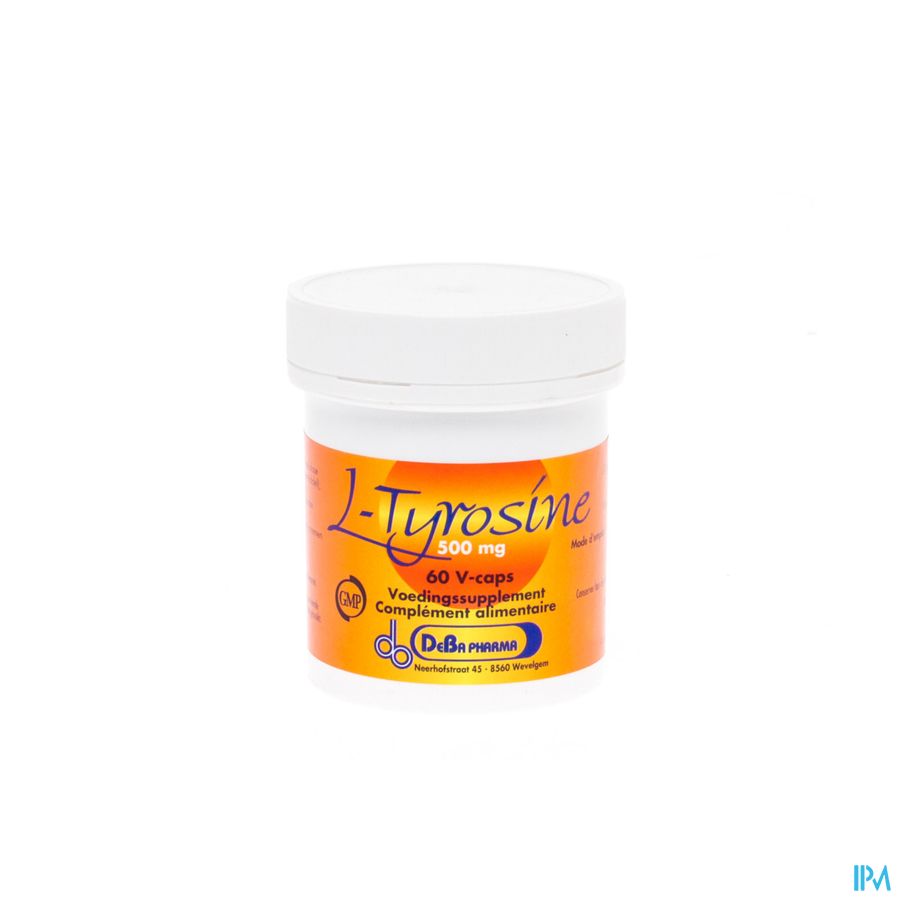l-tyrosine Caps 60x500mg Deba 2